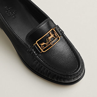【HERMES】H232059Z 02340 ブラック Hitch モカシン ローファー 242102Z 02_thumbnail_20?